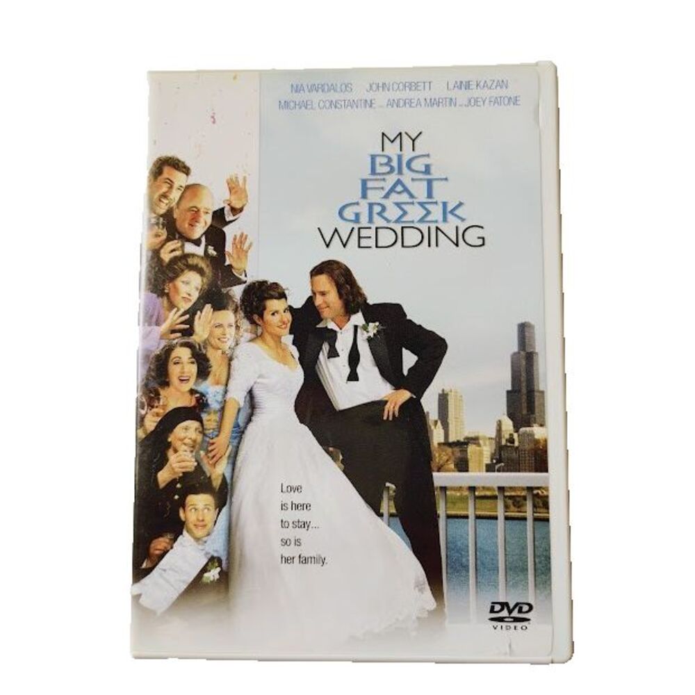My Big Fat Greek Wedding DVD 2002 Movie Romantic Comedy PG